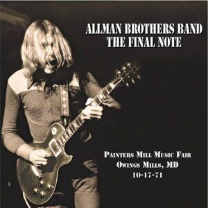 The Allman Brothers Band The Final Note 2LP ~RSD 2021 ~Black & White Swirl ~New!